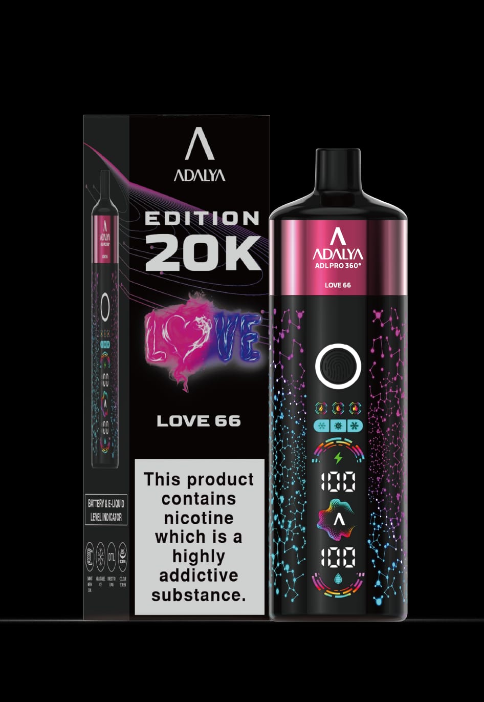 Adalya 360 Pro 20K Puffs