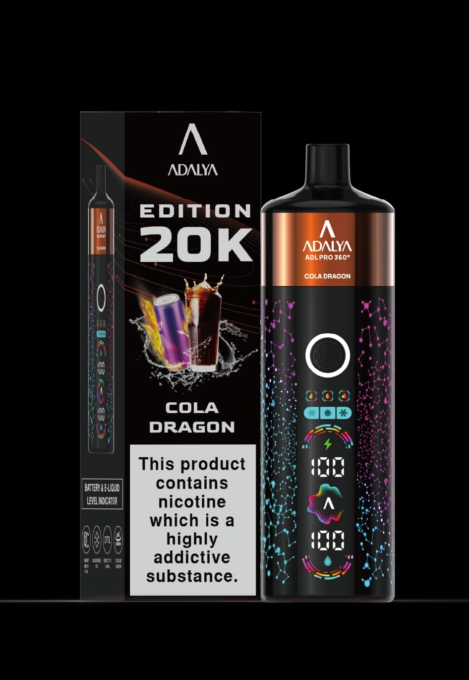 Adalya 360 Pro 20K Puffs