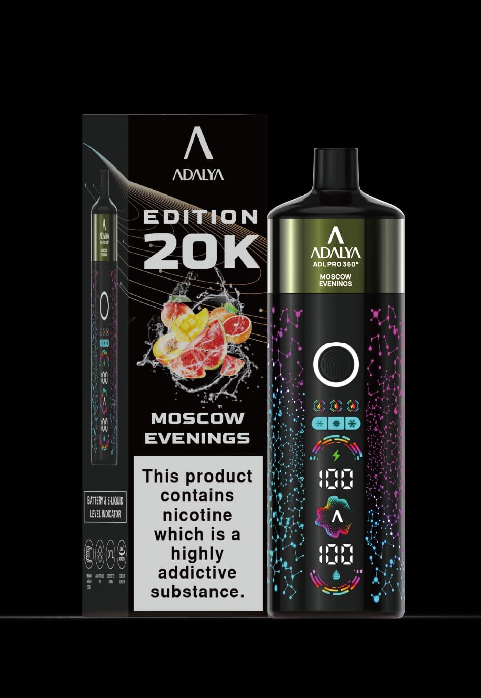 Adalya 360 Pro 20K Puffs